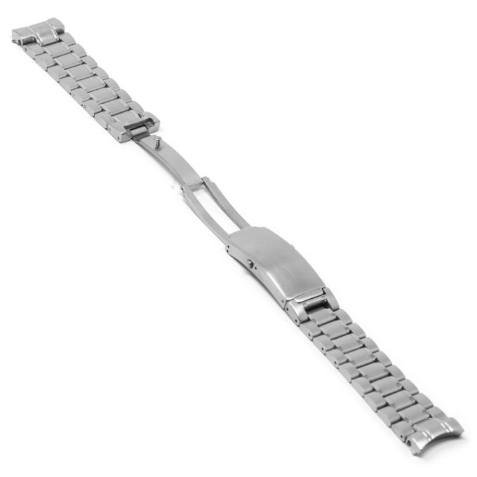 M.om5.ss Open Silver StrapsCo Replacement Watch Band Strap Bracelet For Omega Speedmaster Professional
