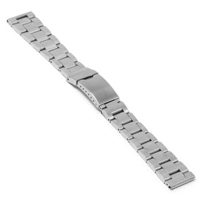 M.rx5.ss Angle Silver StrapsCo Stainless Steel Metal Watch Band Strap Bracelet