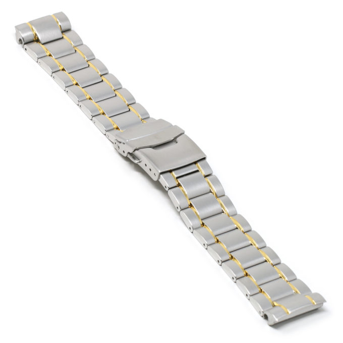 M.sk4.2t Angle Two Tone StrapsCo Stainless Steel Metal Watch Band Strap Bracelet For Seiko Turtle