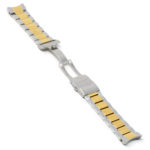 M.sk6.2t Open Two Tone StrapsCo Stainless Steel Metal Watch Band Strap Bracelet For Seiko Samurai