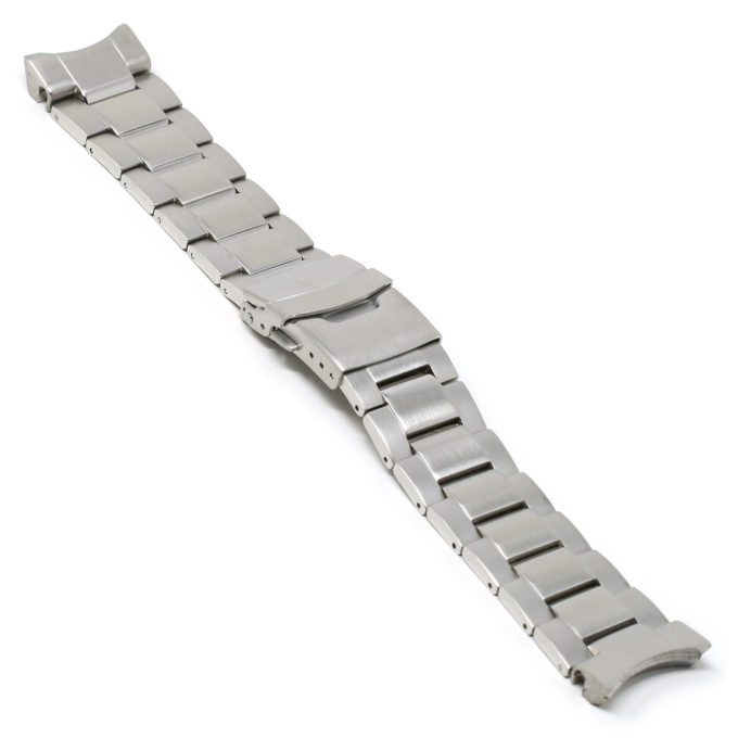 M.sk6.ss Angle Silver StrapsCo Stainless Steel Metal Watch Band Strap Bracelet For Seiko Samurai