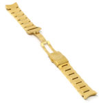 M.sk6.yg Open Yellow Gold StrapsCo Stainless Steel Metal Watch Band Strap Bracelet For Seiko Samurai