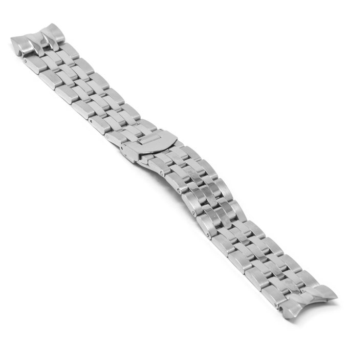 M.td1.ss Angle Silver StrapsCo Replacement Stainless Steel Metal Watch Band Strap Bracelet For Tudor Glamour