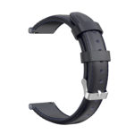 G.l4.5 Back Blue StrapsCo Leather Watch Band Strap For Garmin Forerunner 245 & Vivoactive 3