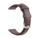 G.l4.9 Back Brown StrapsCo Leather Watch Band Strap For Garmin Forerunner 245 & Vivoactive 3