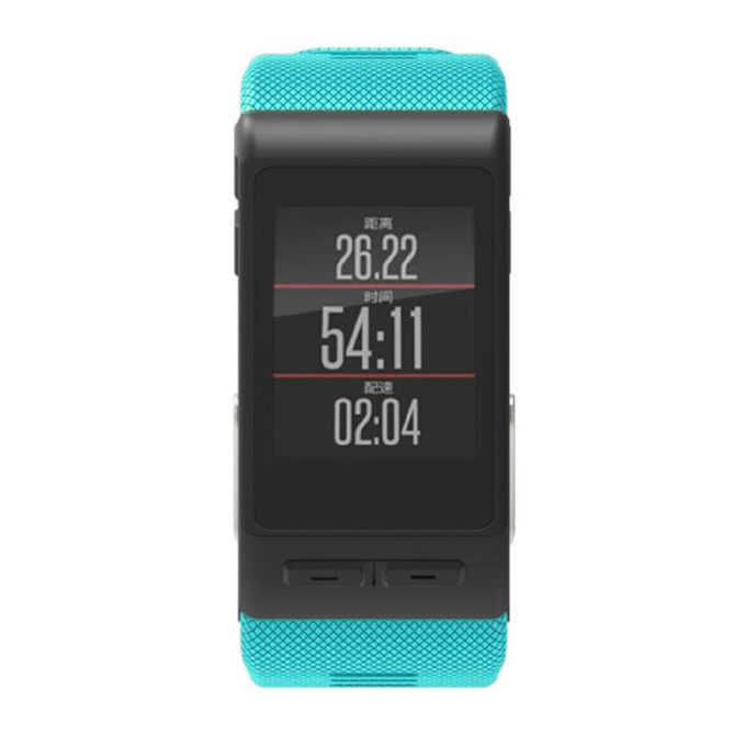 G.r4.11c Silicone Band For Vivoactive H In Turquoise