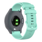 G.r42.11a Back Mint Green StrapsCo Silicone Rubber Watch Band Strap For Garmin Vivomove 3S & Vivoactive 4S