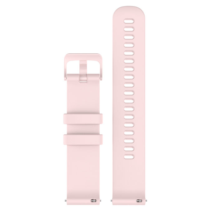 G.r42.13 Up Pink StrapsCo Silicone Rubber Watch Band Strap For Garmin Vivomove 3S & Vivoactive 4S