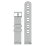 G.r42.7 Up Grey StrapsCo Silicone Rubber Watch Band Strap For Garmin Vivomove 3S & Vivoactive 4S