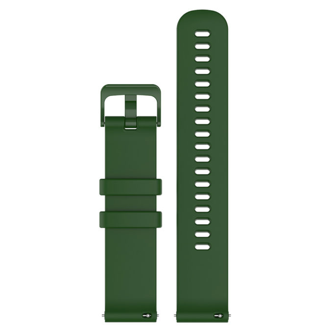 G.r43.11 Up Green StrapsCo Silicone Rubber Watch Band Strap For Garmin Vivoactive 4
