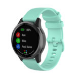 G.r43.11a Main Mint Green StrapsCo Silicone Rubber Watch Band Strap For Garmin Vivoactive 4