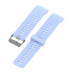 G.r44.5 Angle Powder Blue StrapsCo Silicone Rubber Watch Band Strap For Garmin Forerunner 30 & 35