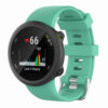 G.r45.11 Main Teal StrapsCo QuickFit 22 Silicone Rubber Watch Band Strap For Garmin Forerunner 4545S & Swim 2
