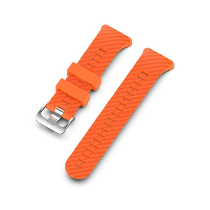 Strapmall Watch Protection Case for Garmin Swim 2 Silicone Ultra-Slim TPU  Cover-Orange