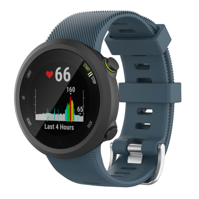 Bandas compatibles con Garmin Forerunner 45 45S / Swim 2 banda de reloj  para mujeres y hombres, correa de tela ligera de repuesto para reloj