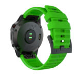 G.r46.11 Back Green StrapsCo QuickFit 26 Silicone Rubber Watch Band Strap For Garmin Fenix 6X
