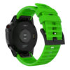 G.r47.11 Back Green StrapsCo QuickFit 22 Silicone Rubber Watch Band Strap For Garmin Fenix 6