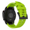 G.r47.11a Back Light Green StrapsCo QuickFit 22 Silicone Rubber Watch Band Strap For Garmin Fenix 6