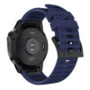 G.r47.5a Back Midnight Blue StrapsCo QuickFit 22 Silicone Rubber Watch Band Strap For Garmin Fenix 6