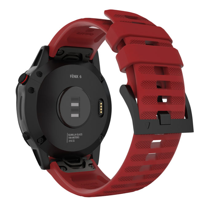 Compatible con correas de reloj Garmin Fenix 6 Pro, Forerunner 945, correas  de repuesto de silicona Quickfit de 0.866 in para Garmin Instinct, Fenix 5