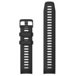 G.r48.1 Up Black StrapsCo Silicone Rubber Watch Band Strap For Garmin Instinct