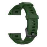 G.r48.11 Back Dark Green StrapsCo Silicone Rubber Watch Band Strap For Garmin Instinct