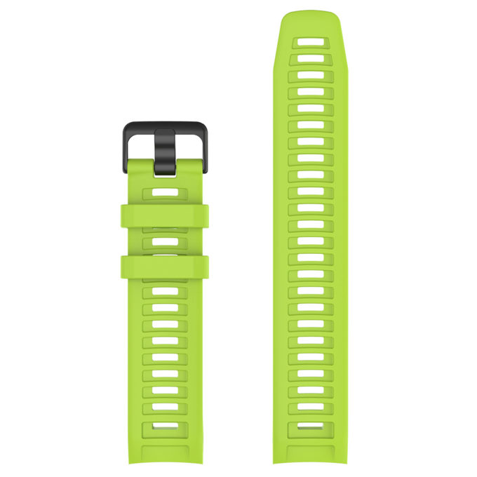 G.r48.11a Up Green StrapsCo Silicone Rubber Watch Band Strap For Garmin Instinct