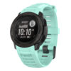 G.r48.11b Main Mint Green StrapsCo Silicone Rubber Watch Band Strap For Garmin Instinct