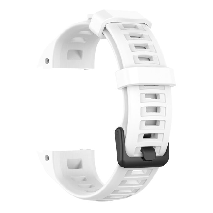 G.r48.22 Back White StrapsCo Silicone Rubber Watch Band Strap For Garmin Instinct