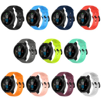 G.r49 All Colors StrapsCo Silicone Rubber Watch Band Strap For Garmin Forerunner 945 & Quatix 5