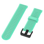 G.r49.11a Angle Mint Geen StrapsCo Silicone Rubber Watch Band Strap For Garmin Forerunner 945 & Quatix 5