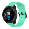 G.r49.11a Main Mint Green StrapsCo Silicone Rubber Watch Band Strap For Garmin Forerunner 945 & Quatix 5