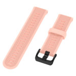 G.r49.13 Angle Pink StrapsCo Silicone Rubber Watch Band Strap For Garmin Forerunner 945 & Quatix 5