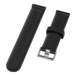 G.r50.1 Angle Black StrapsCo Silicone Rubber Watch Band Strap For Garmin Forerunner 245