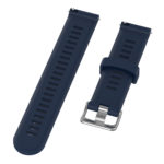 G.r50.5 Angle Dark Blue StrapsCo Silicone Rubber Watch Band Strap For Garmin Forerunner 245