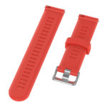 G.r50.6 Angle Red StrapsCo Silicone Rubber Watch Band Strap For Garmin Forerunner 245