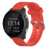 G.r50.6 Main Red StrapsCo Silicone Rubber Watch Band Strap For Garmin Forerunner 245