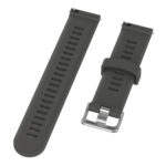 G.r50.7 Angle Grey StrapsCo Silicone Rubber Watch Band Strap For Garmin Forerunner 245