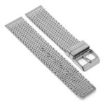 M3.ss Angle Silver StrapsCo Stainless Steel Two Piece Mesh Watch Band Strap 18mm 20mm 22mm 24mm