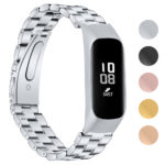 S.m10.ss Gallery Silver StrapsCo Stainless Steel Watch Band Strap For Samsung Galaxy Fit E SM R375