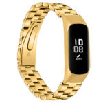 S.m10.yg Main Yellow Gold StrapsCo Stainless Steel Watch Band Strap For Samsung Galaxy Fit E SM R375