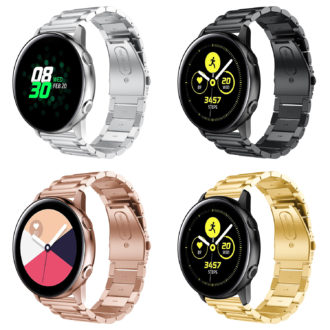 S.m13 All Colors StrapsCo Stainless Steel Watch Band Strap For Samsung Galaxy Watch Active