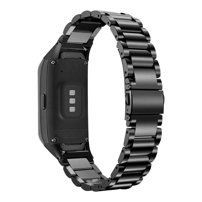 S.m15.mb Back Black StrapsCo Stainless Steel Watch Band Strap For Samsung Galaxy Fit SM R370
