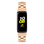 S.m15.rg Alt Rose Gold StrapsCo Stainless Steel Watch Band Strap For Samsung Galaxy Fit SM R370