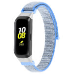 S.ny4.5 Main Blue StrapsCo Woven Nylon Watch Band Strap Compatible With Samsung Galaxy Fit SM R370