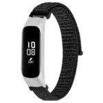 S.ny5.1 Main Black StrapsCo Woven Nylon Watch Band Strap Compatible With Samsung Galaxy Fit E SM R375