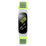 S.ny5.11 Front Neon Green StrapsCo Woven Nylon Watch Band Strap Compatible With Samsung Galaxy Fit E SM R375