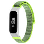 S.ny5.11 Main Neon Green StrapsCo Woven Nylon Watch Band Strap Compatible With Samsung Galaxy Fit E SM R375