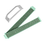 S.ny5.11a Angle Mint Green StrapsCo Woven Nylon Watch Band Strap Compatible With Samsung Galaxy Fit E SM R375