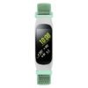 S.ny5.11a Front Mint Green StrapsCo Woven Nylon Watch Band Strap Compatible With Samsung Galaxy Fit E SM R375